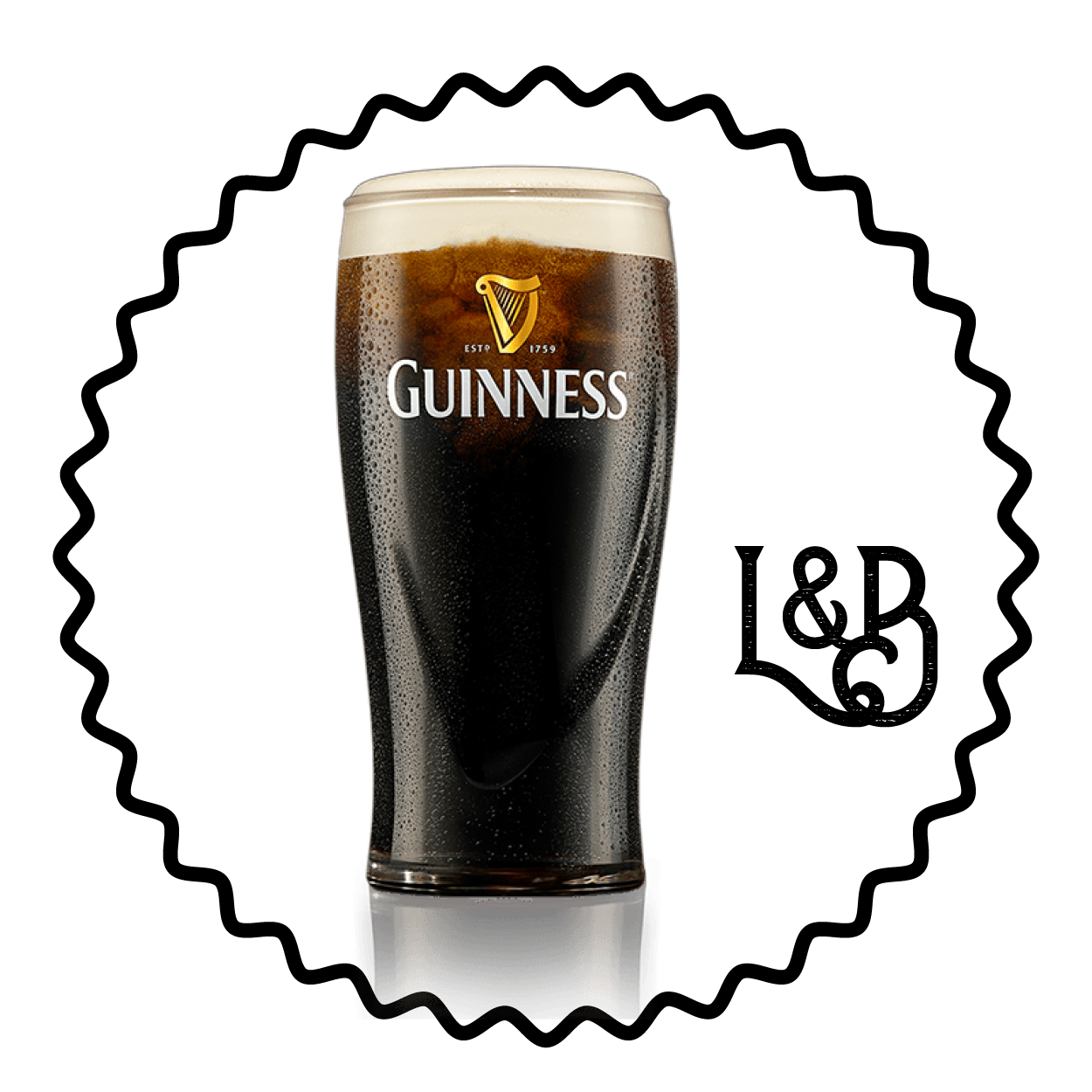 Guinness en pression au sein de votre Laser&Beers !