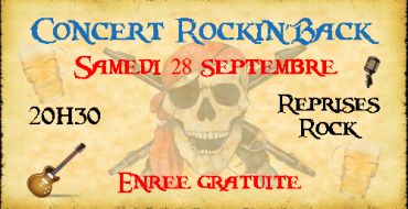 Concert Rockin Back - Samedi 28 septembre 20h30